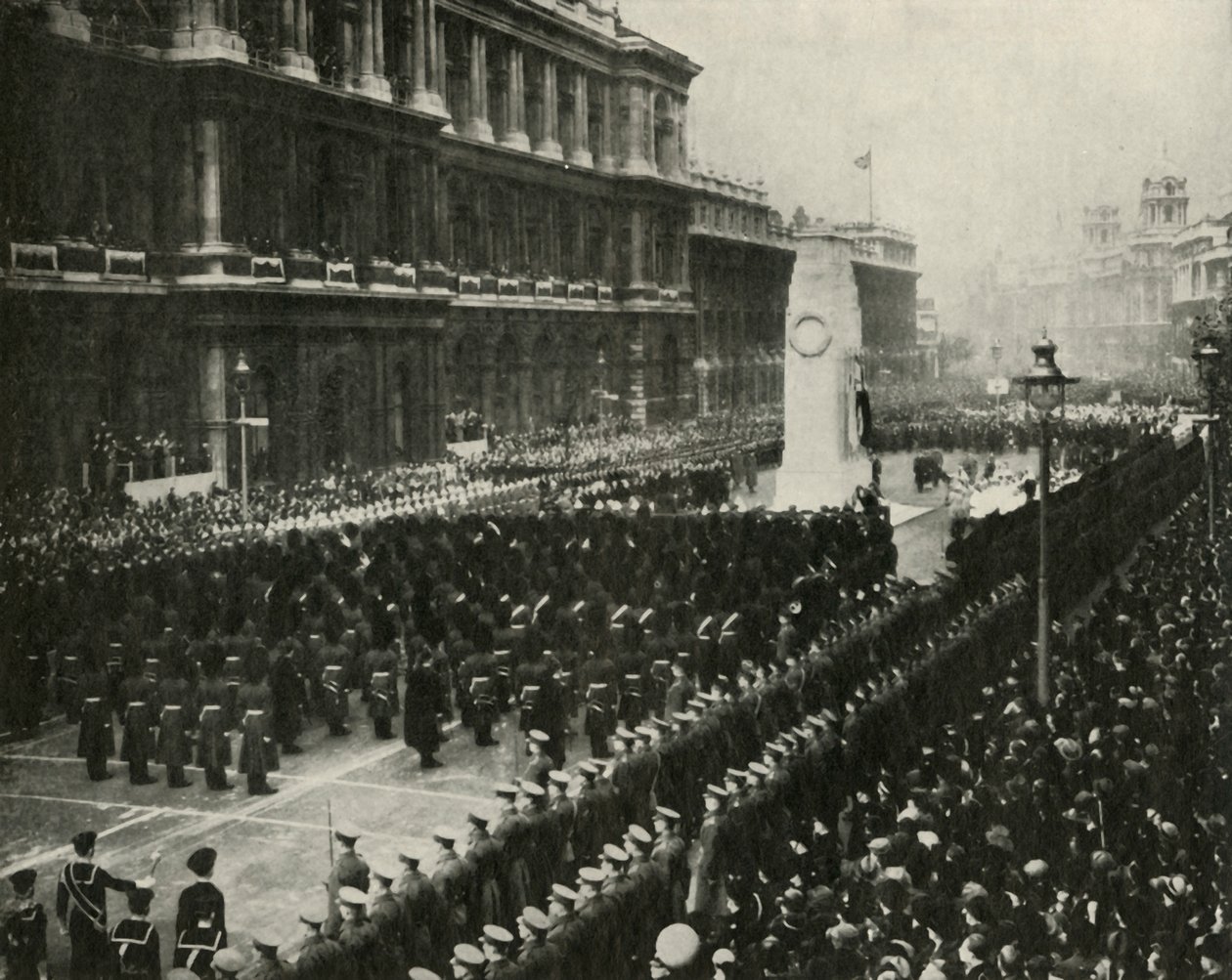 Kral George VI, Cenotaph