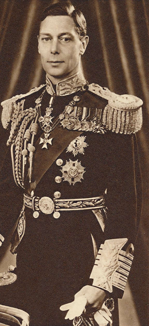 Kral George VI, c1935 1937 by Unbekannt