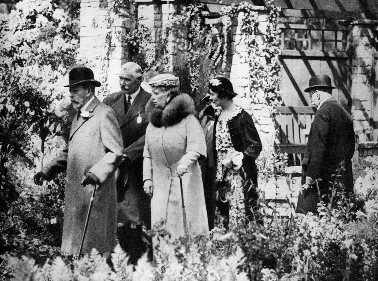 King George V ve Queen Mary Chelsea Flower Show