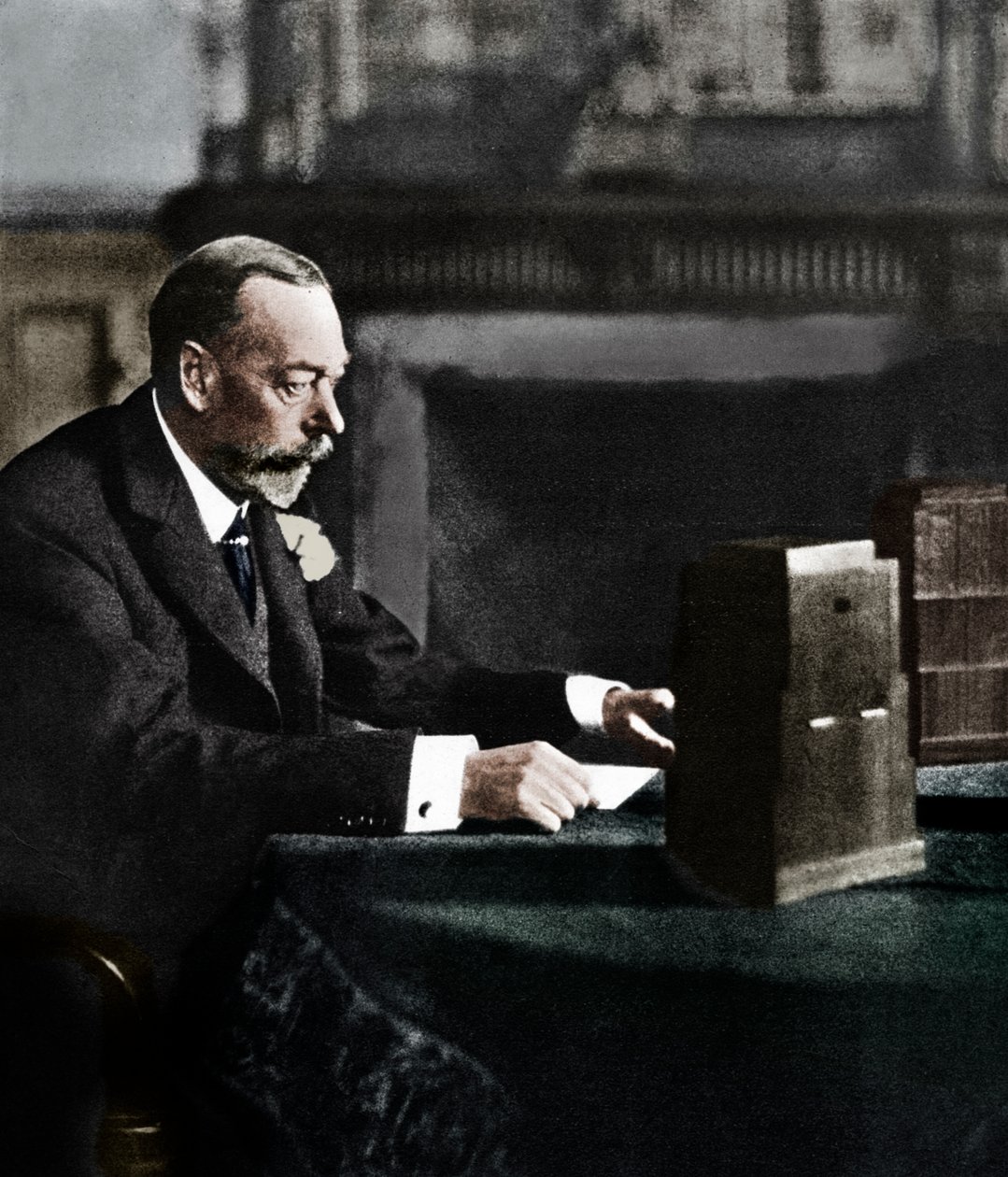 Kral George V, Noel Günü