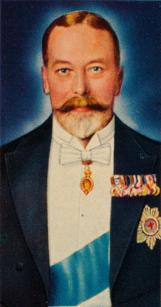 Mahkeme elbiseli Kral George V, 1935 by Unbekannt