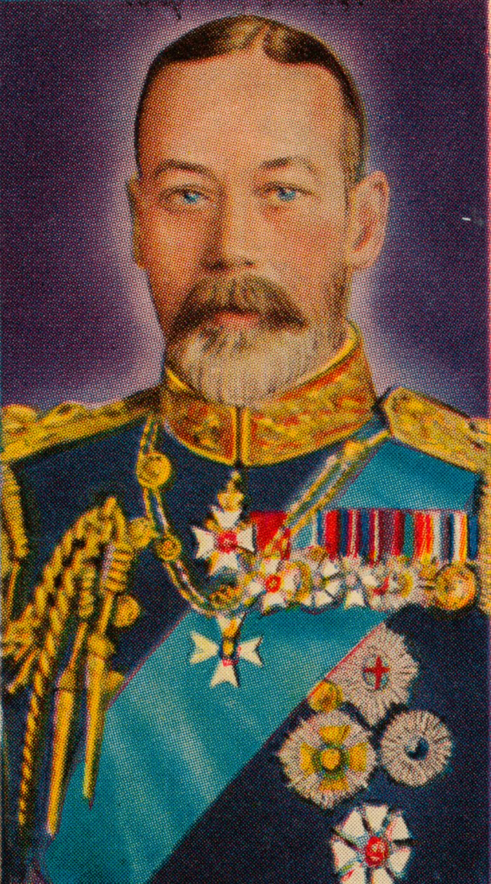 Filo Amirali üniformalı Kral V. George, 1935 by Unbekannt