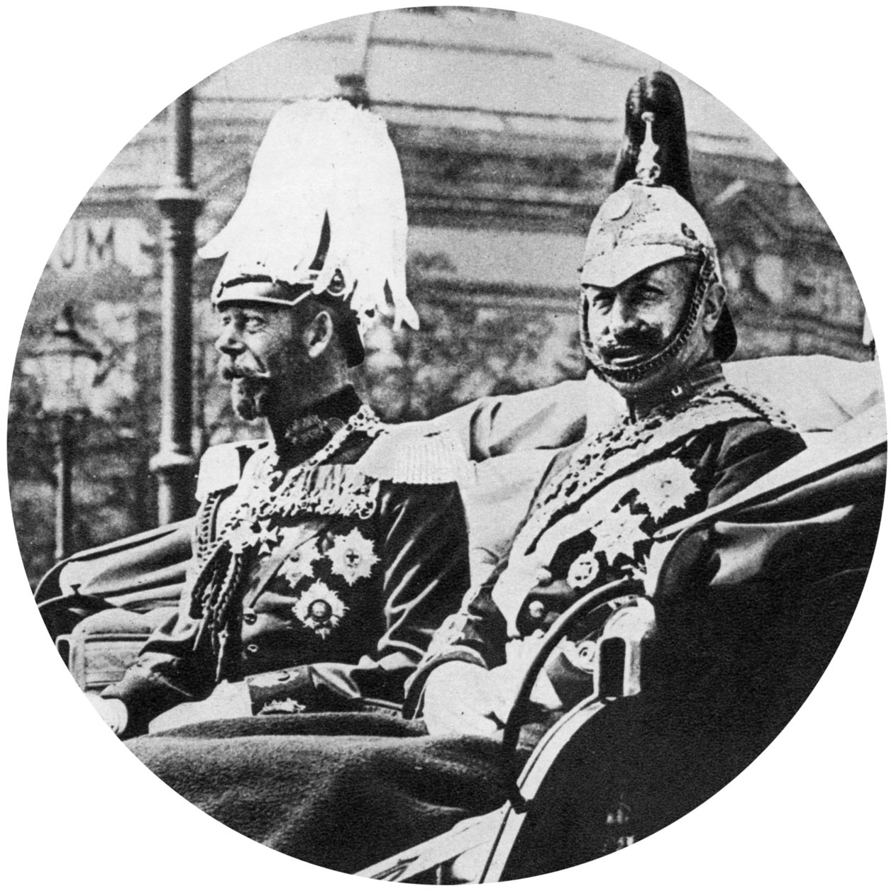 Büyük Britanya Kralı V. George ve Alman Kayzeri, Berlin, 1913 by Unbekannt