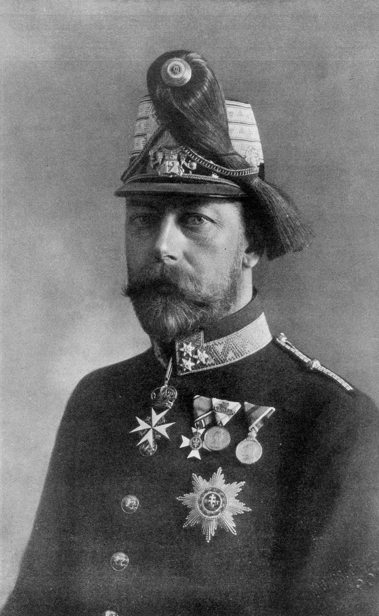 Beşinci Kral George, Avusturya Üniforması içinde, 1910 by Unbekannt