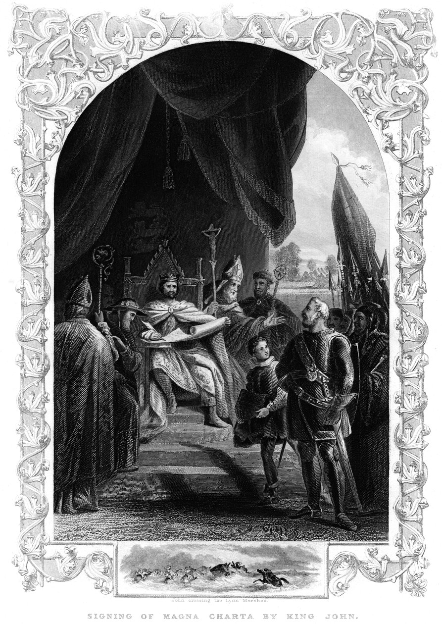Kral John 1167-1216, Magna Carta
