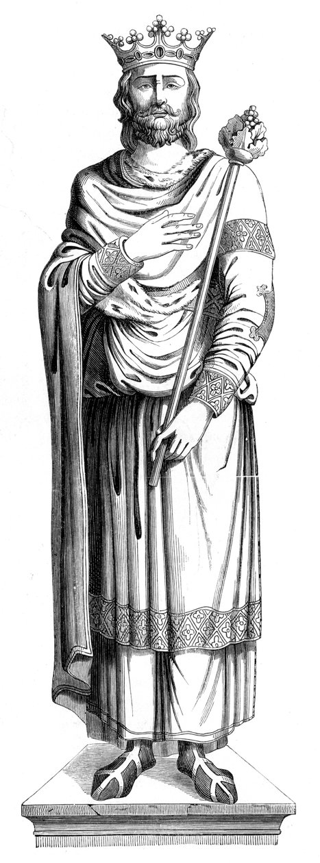 Fransa Kralı VII. Louis 1120-1180, 16. yüzyıl 1849 by Unbekannt