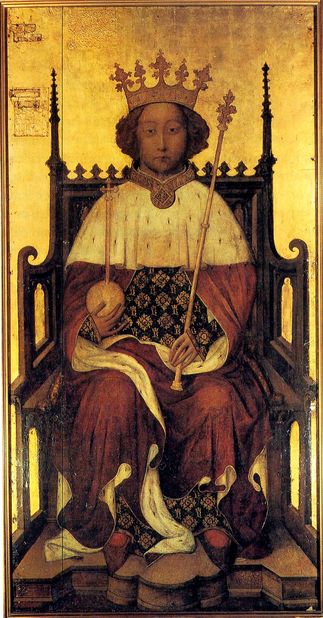 İngiltere Kralı II. Richard, c1390. by Unbekannt