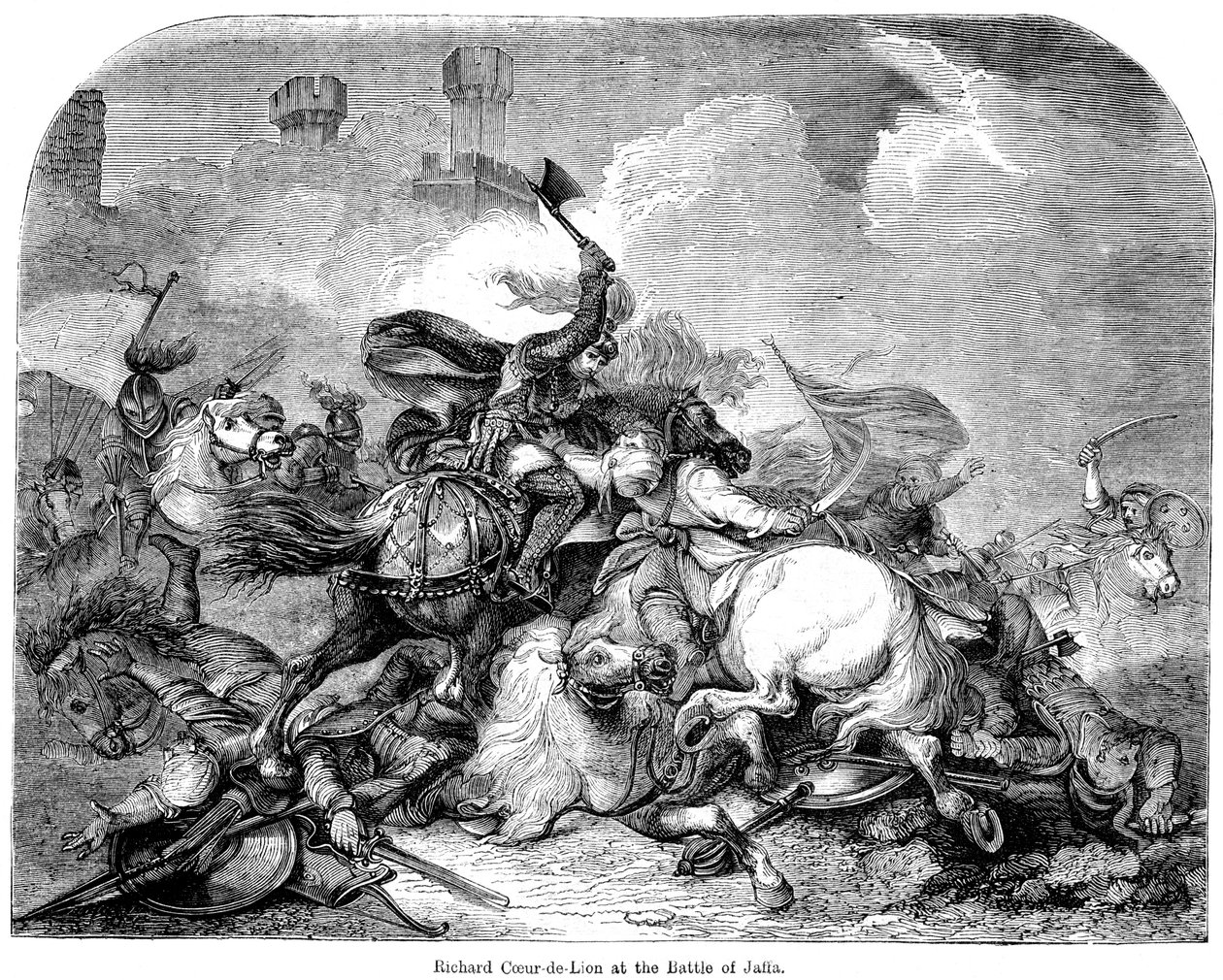 Kral I. Richard 1157-1199, Yafa Savaşı