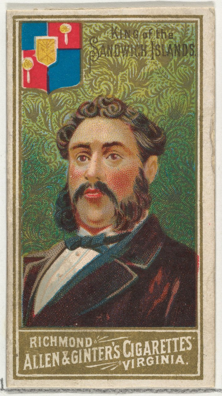 Sandviç Adaları Kralı, Allen & Ginter Ciga için World