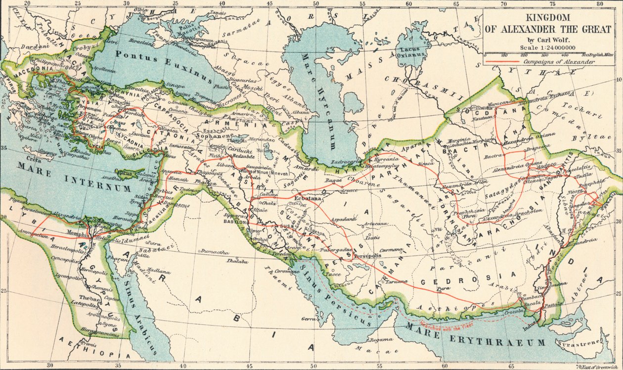 Büyük İskender Krallığı, c1901, 1902 by Unbekannt