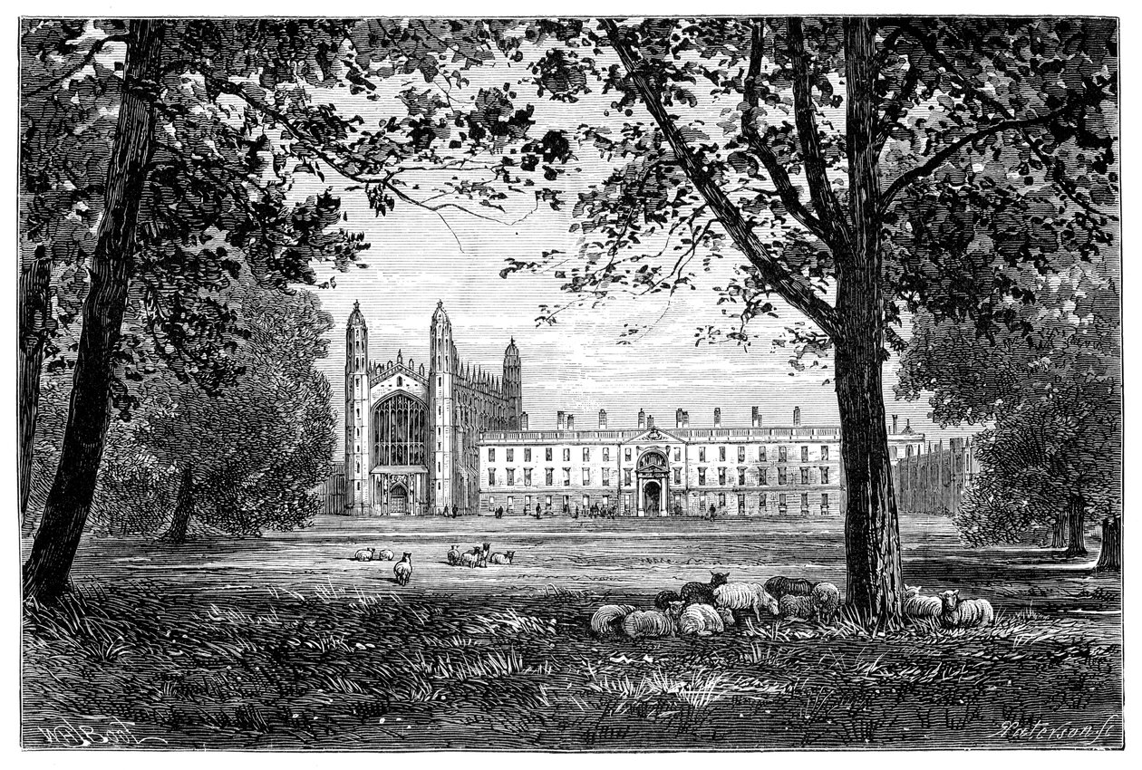 Kings Koleji, Cambridge, 1900 by Unbekannt