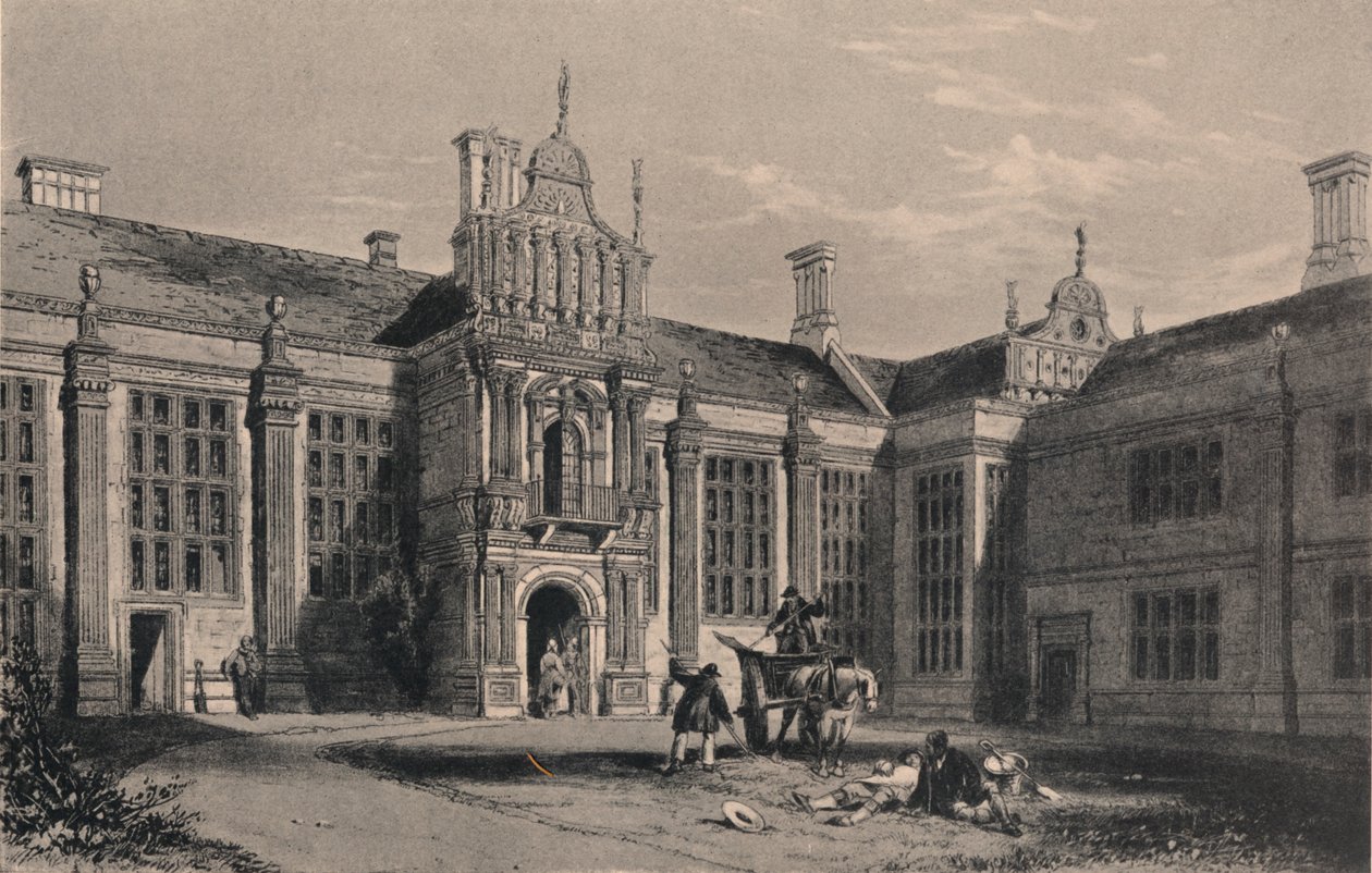 Kirby Salonu, Northamptonshire, 1915 by Unbekannt