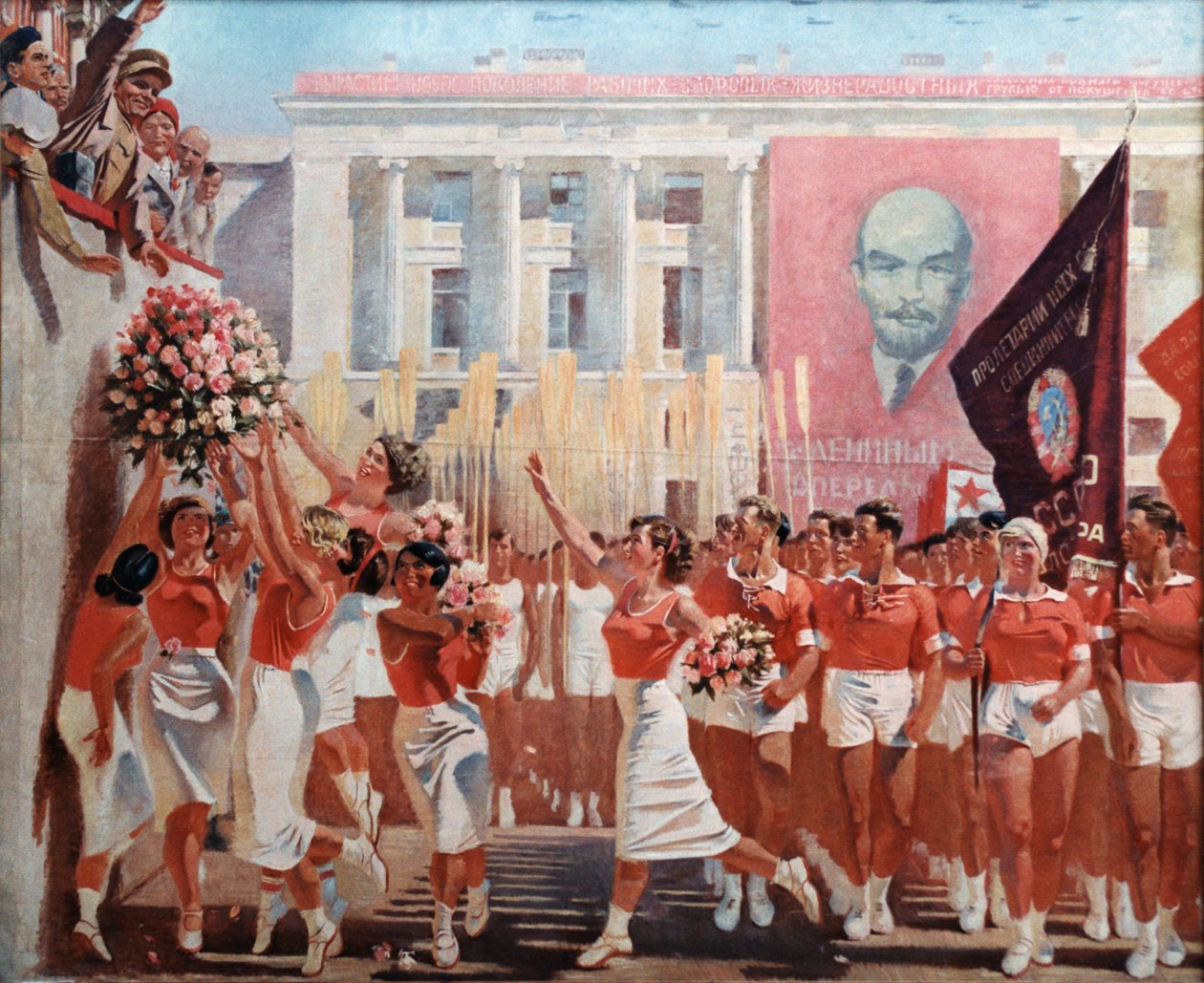 Kirov, Sporcuların Geçit Törenini İzliyor