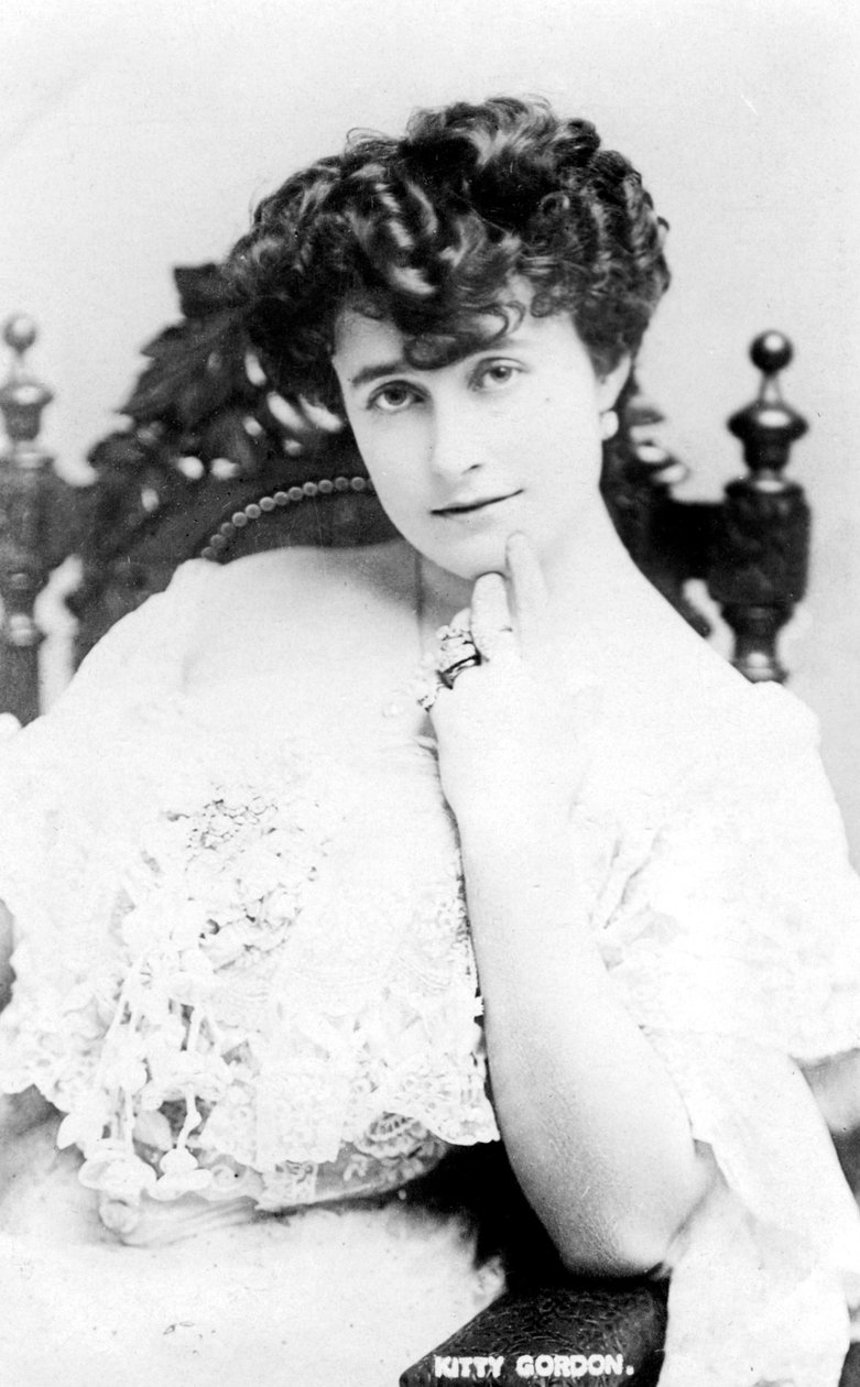 Kitty Gordon 1878-1974, İngiliz aktris, 20. yüzyılın başlarında by Unbekannt