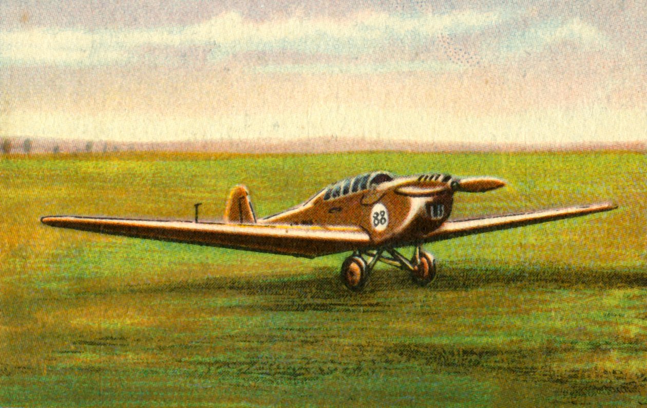 Klemm L 25 E uçağı, 1932. by Unbekannt