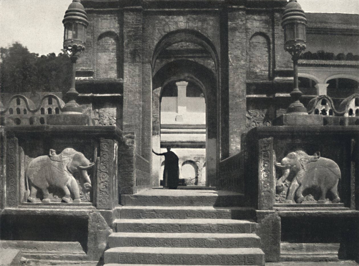 Kutsal Diş Tapınağındaki Manastır Dalada Maligawa Vihara, Kandy, 1926 by Unbekannt