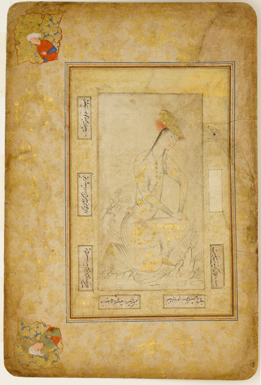 Diz çökmüş gençlik, 16. yüzyılın sonu. by Unbekannt