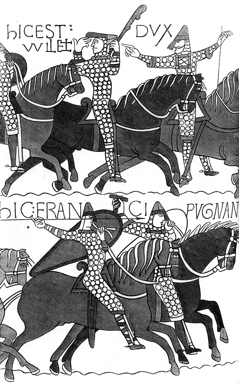 Duc Guillaume Şövalyeleri, c1070 1849 by Unbekannt