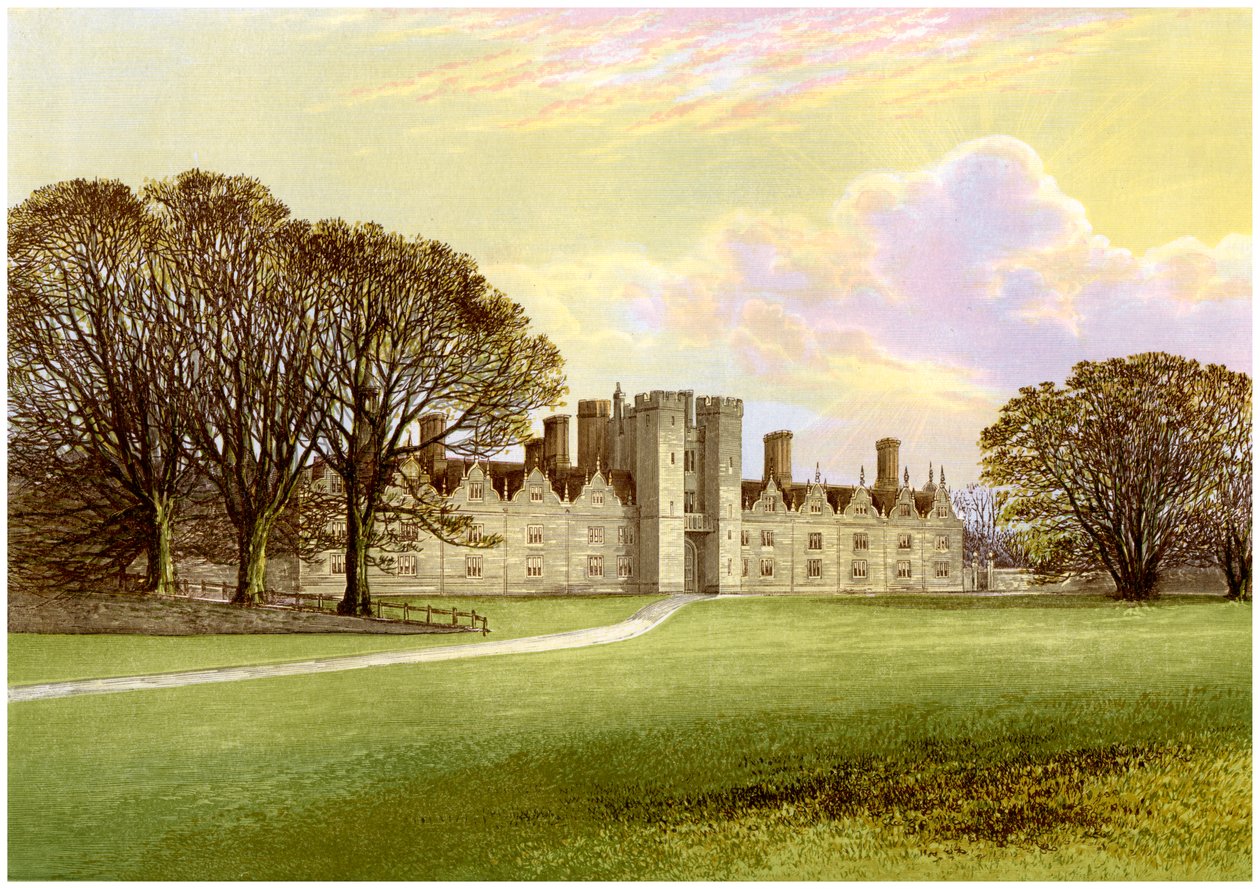 Knole, Sevenoaks yakınlarında, Kent, Lord Sackville'in evi, c1880 by Unbekannt