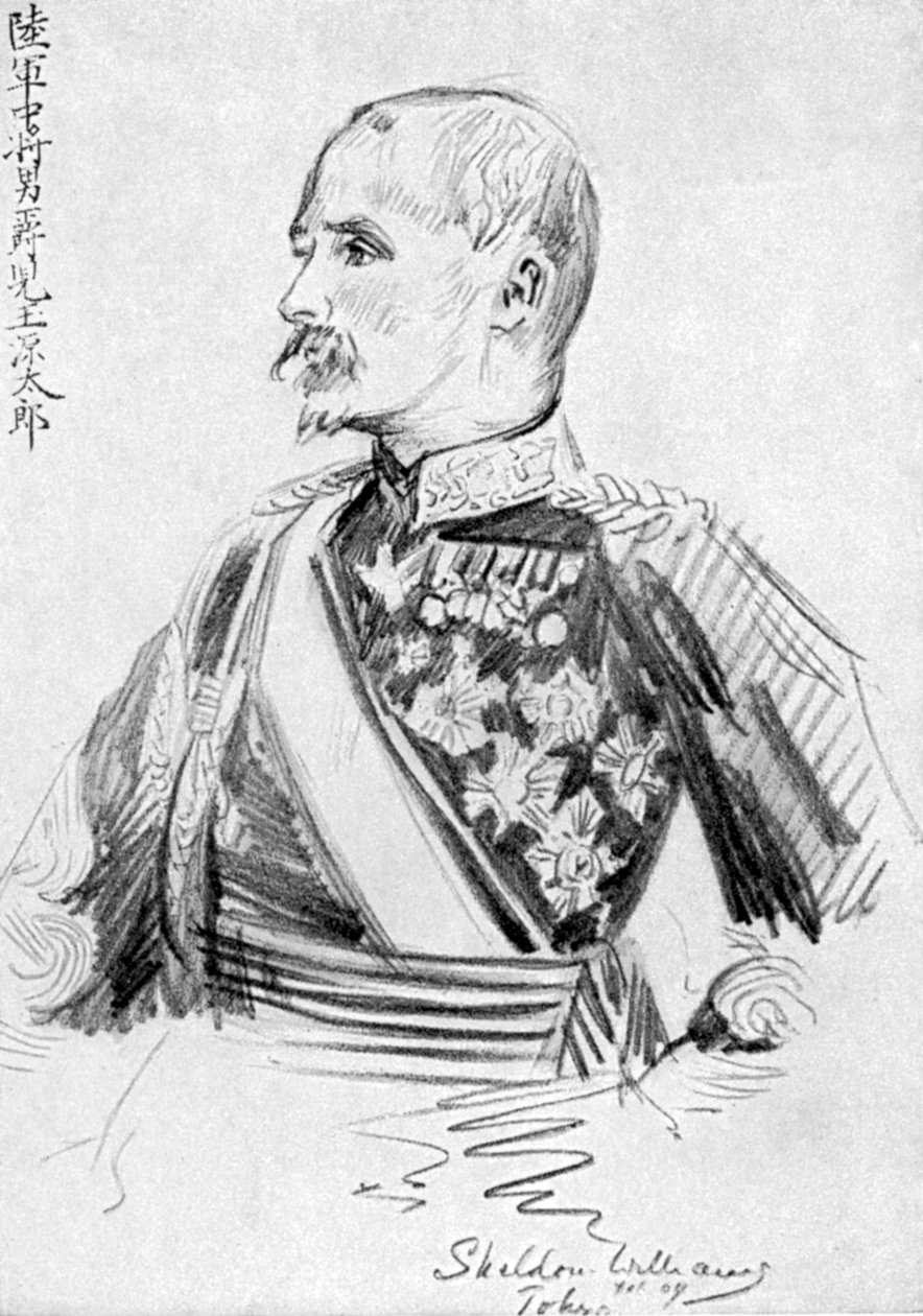 Kodama Gentaro, Japon askeri ve devlet adamı, Rus-Japon Savaşı, 1904-5 by Unbekannt