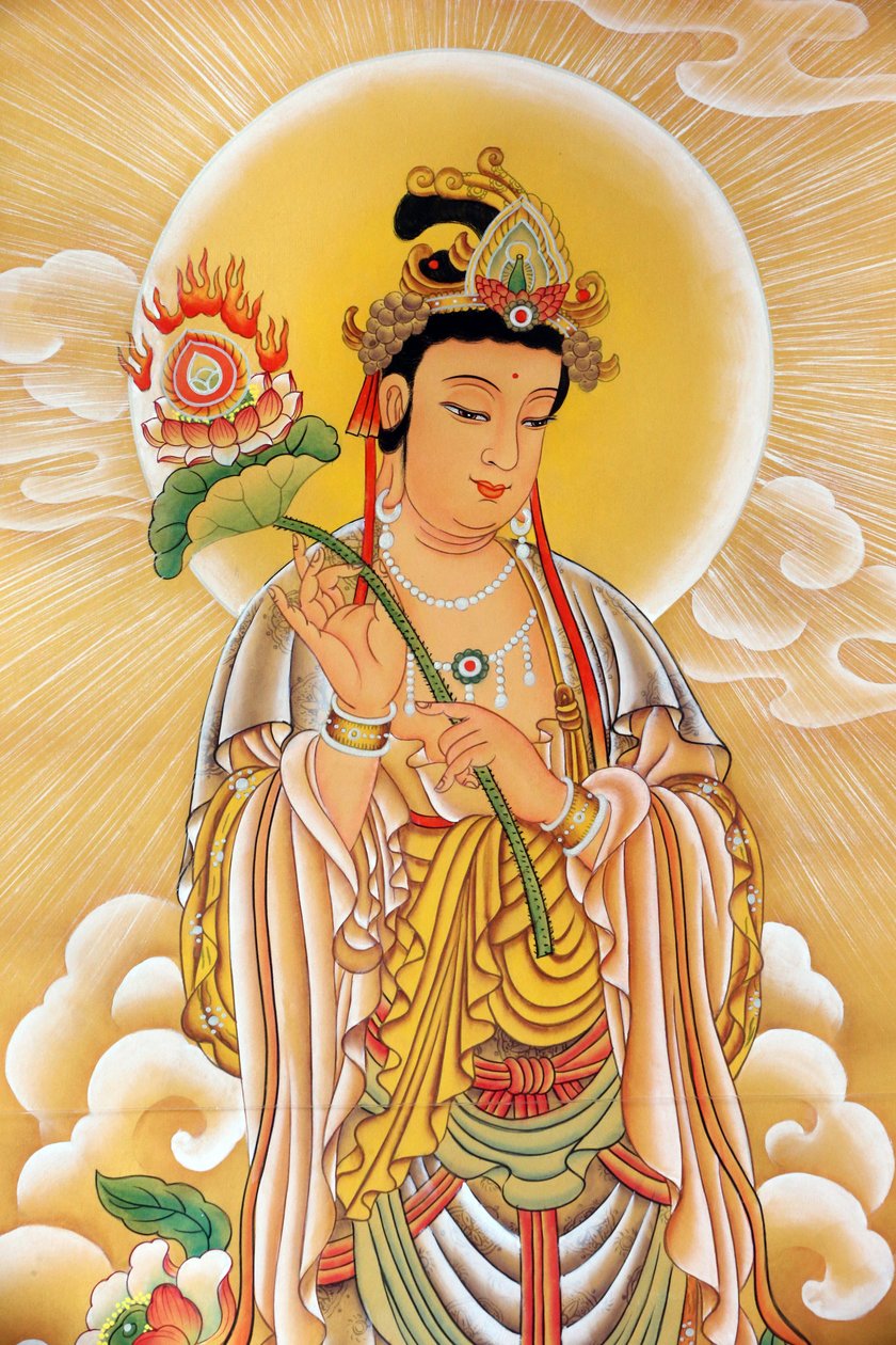 Kong Meng San Phor Kark Manastırı görün. Bodhisattva, 20160819, Singapur, Singapur by Unbekannt