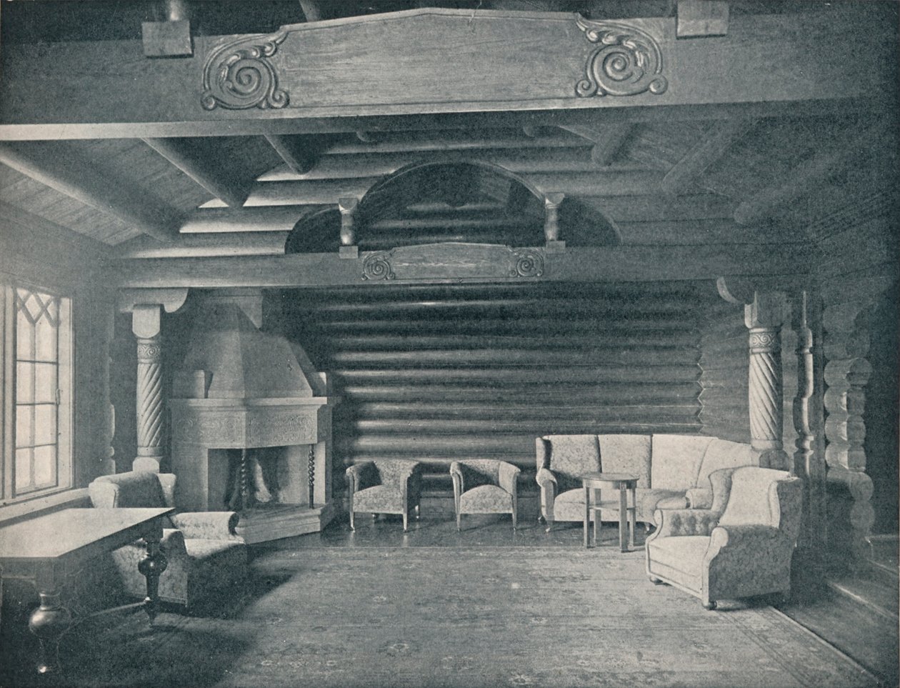 Kongssater, Norveç Kralı ve Kraliçesinin orman evi, c1910 by Unbekannt