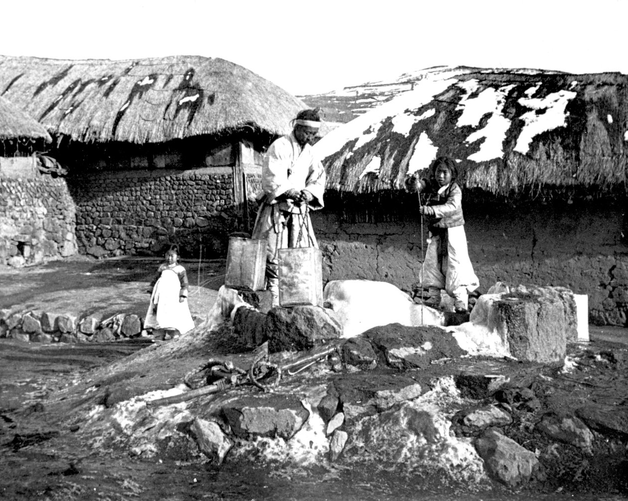Koreli köylüler, Kore, 1900 by Unbekannt