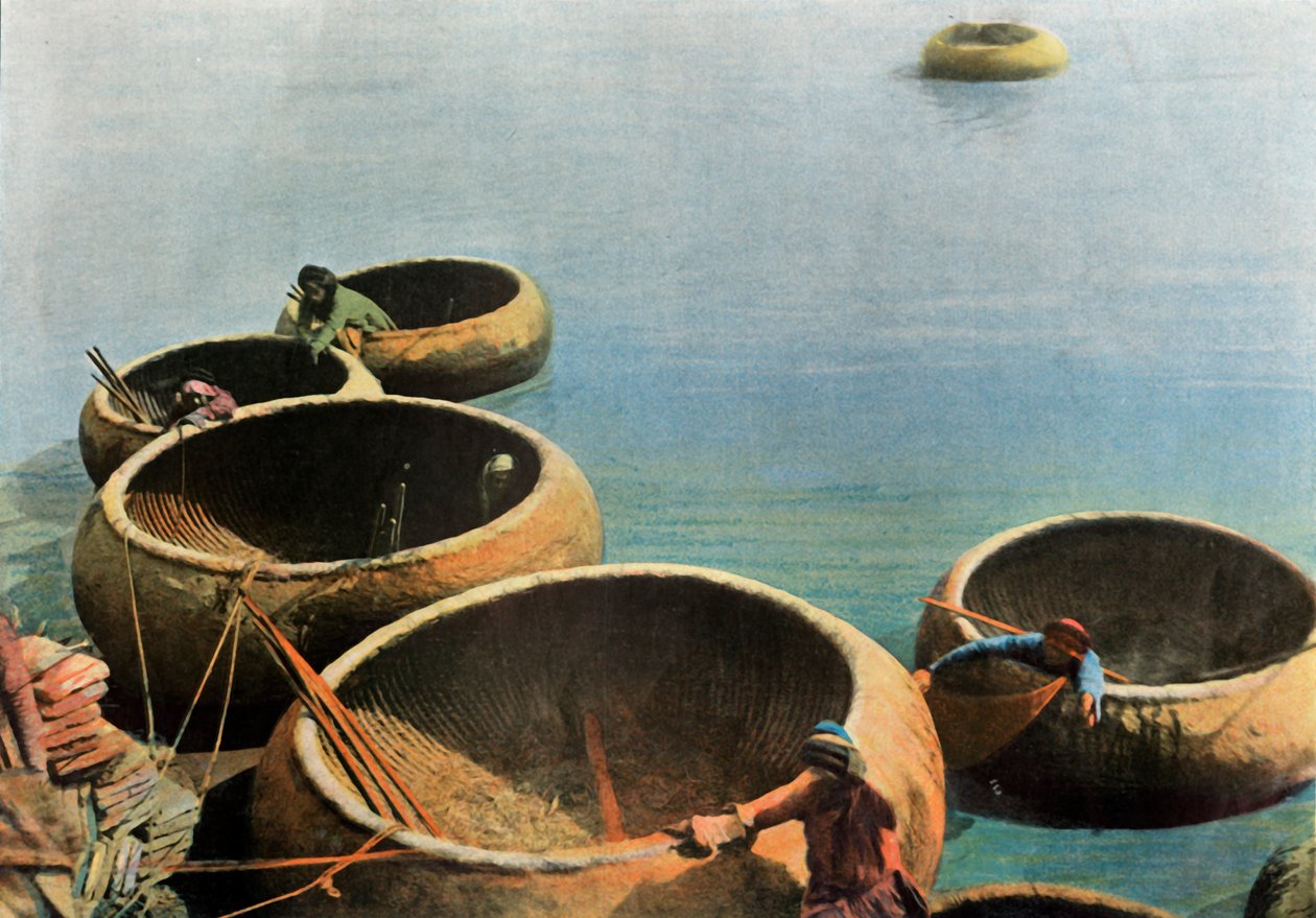 Kouffehs Sur LEuphrate, Fırat üzerinde Kuphars, 1900. by Unbekannt