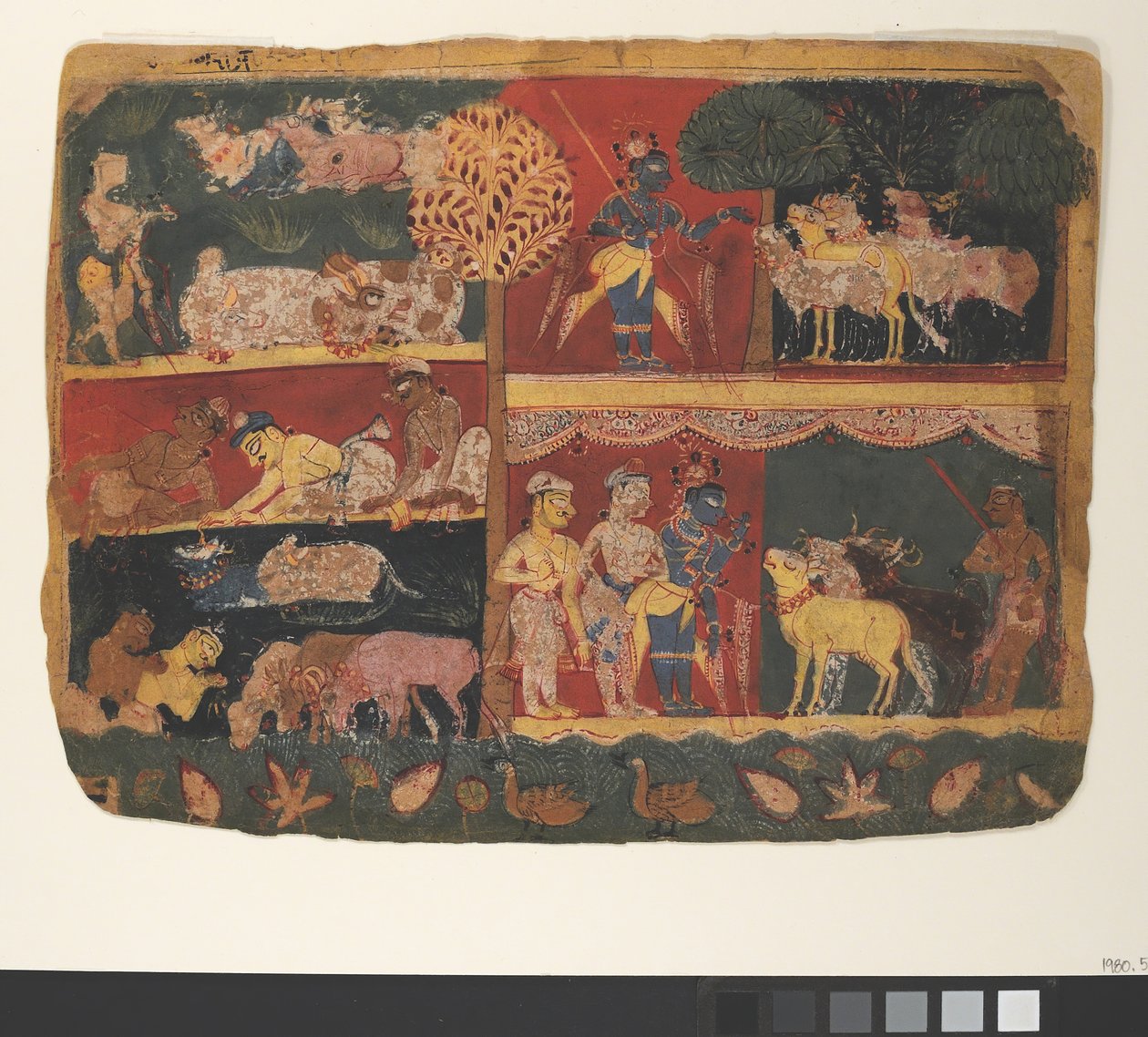 Krishna ve Cowherds: Dağınık Bir Bhagavata Purana