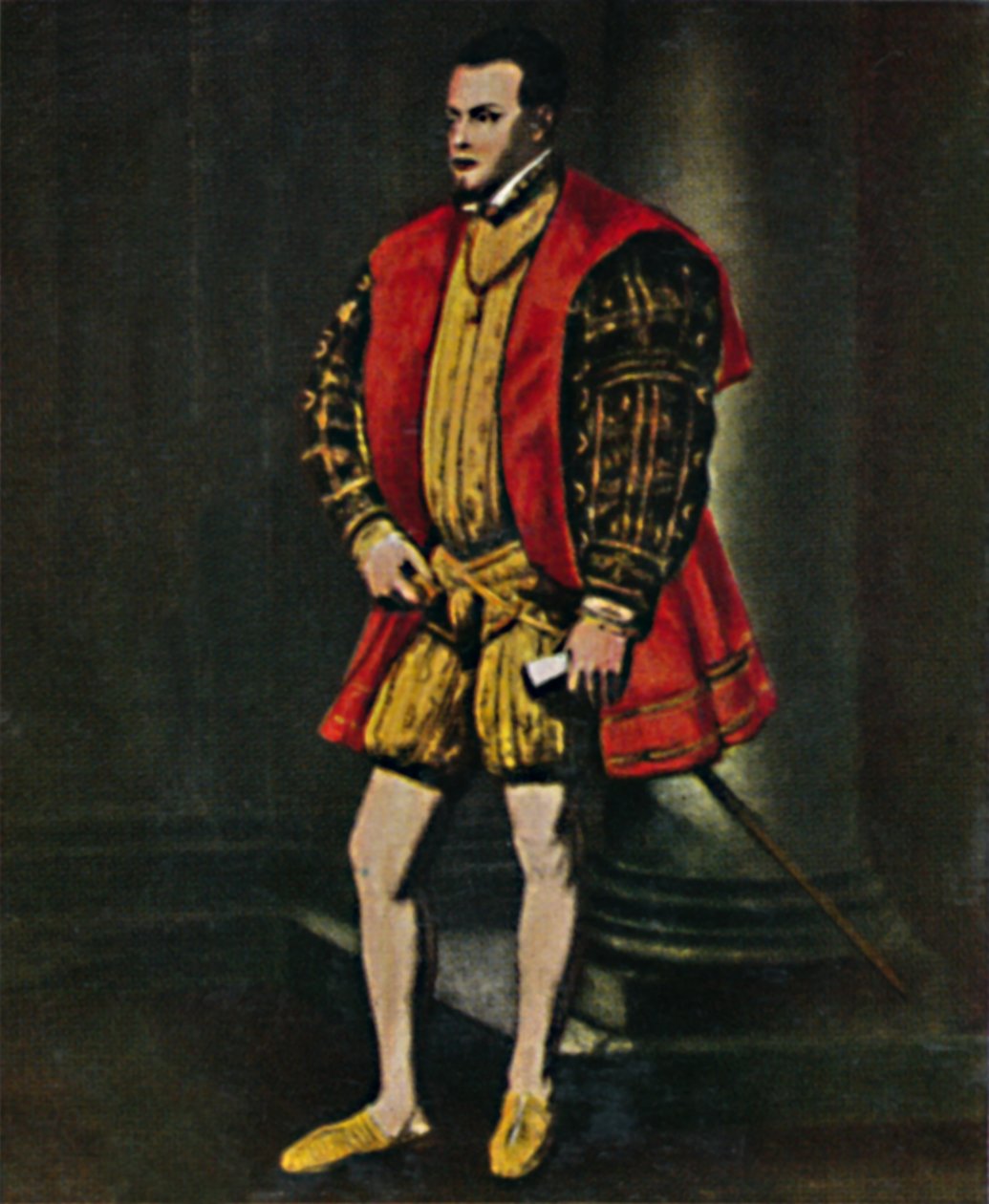 İspanya Kralı II. Philip 1527-1598. - Titian