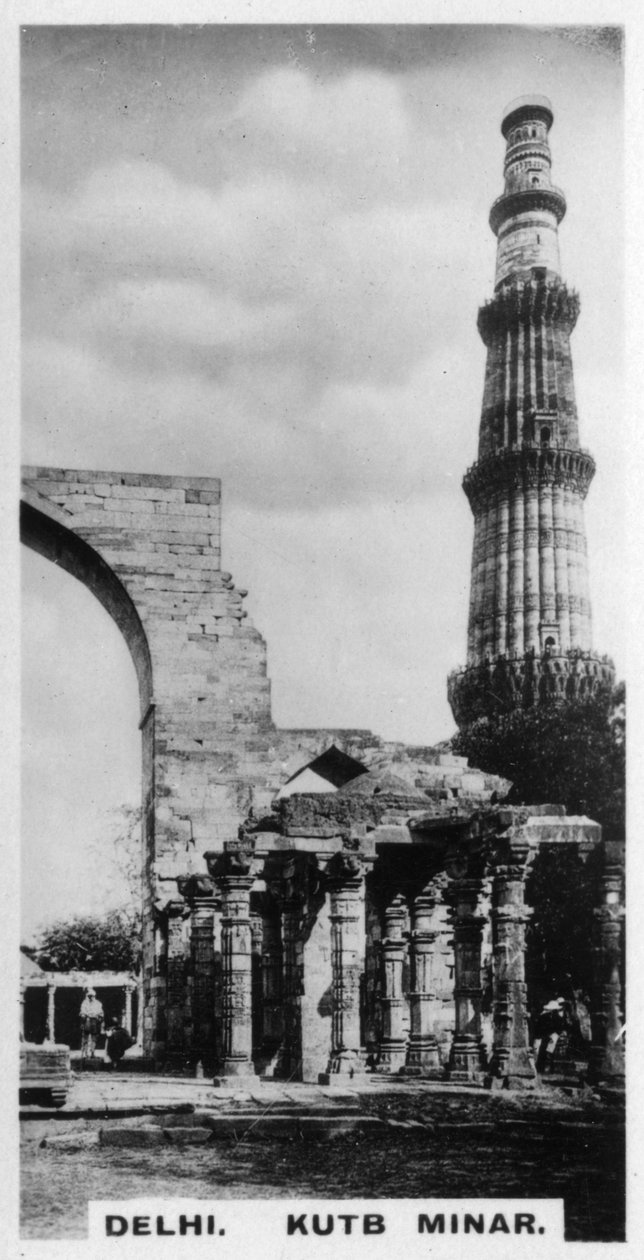Kutb Minar, Delhi, Hindistan, c1925 by Unbekannt