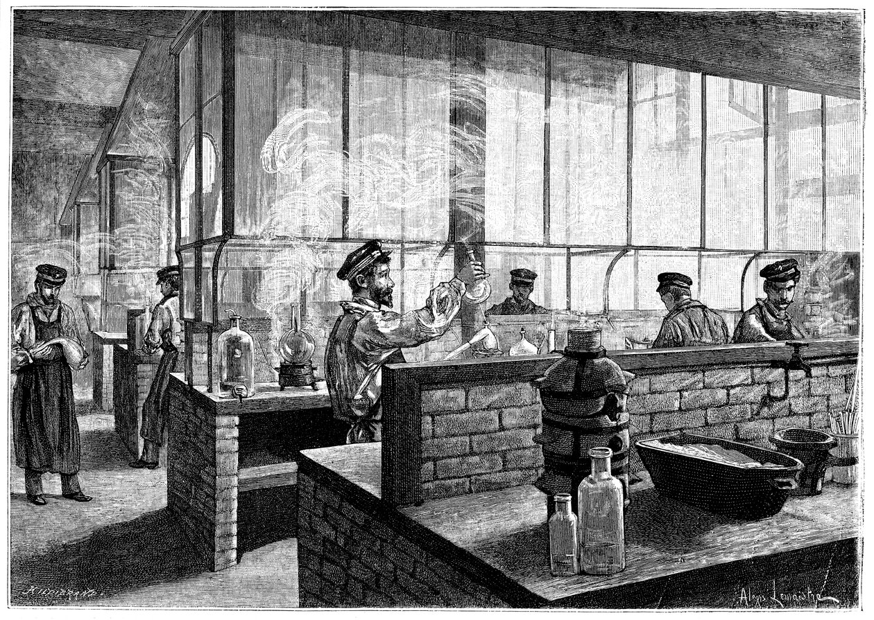 Sanat ve İmalat Merkez Okulu, Paris, 1887 by Unbekannt