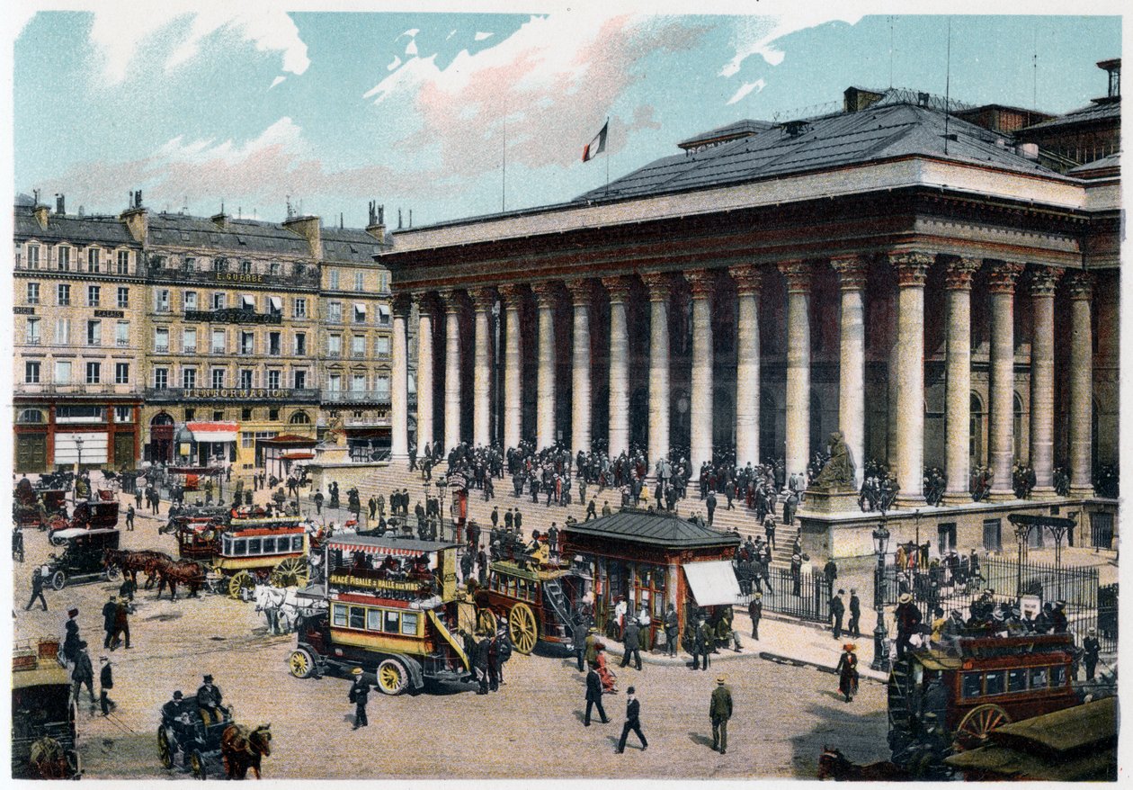 Borsa, Paris, c1900 by Unbekannt