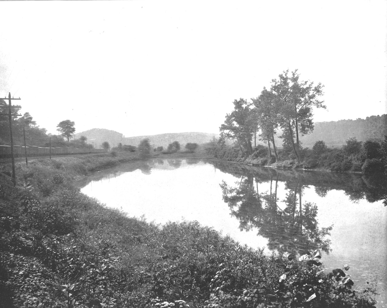 La Colle batıya bakıyor, Pennsylvania Demiryolu, ABD, c1900. by Unbekannt