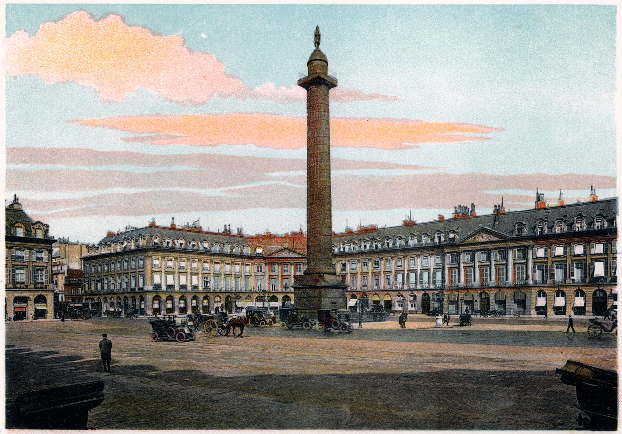 La Colonne Vendome, Paris, c1900 by Unbekannt