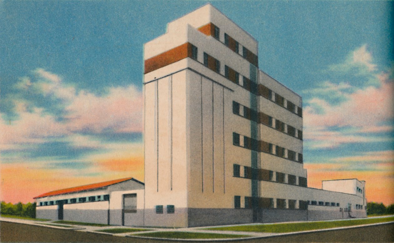 La Insuperable Wheat Silos and Mills-Generoso Mancini y Cia. S.A., Barranquilla, c1940s by Unbekannt
