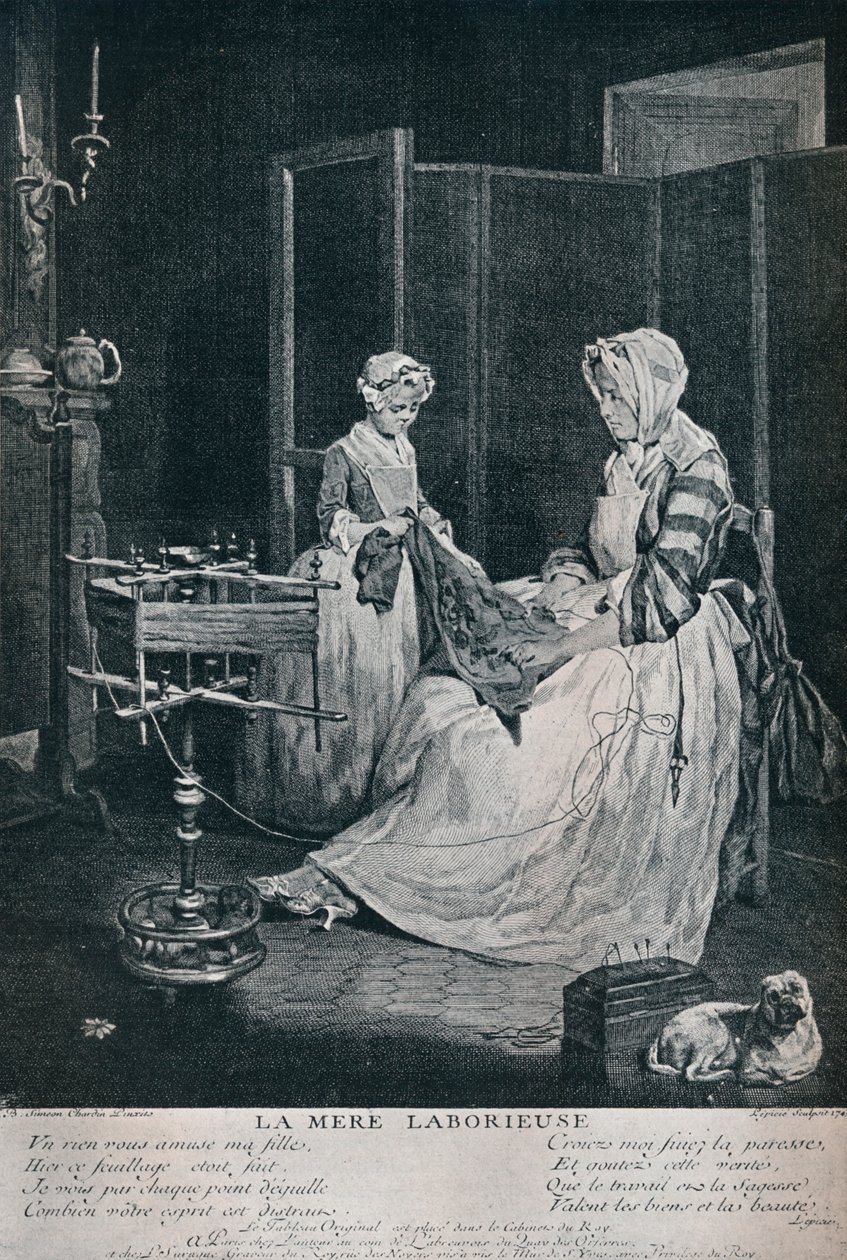 Emekçi Anne, 1740, 1916 by Unbekannt