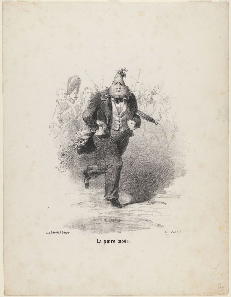 Tapped Armut, yaklaşık 1848 by Unbekannt