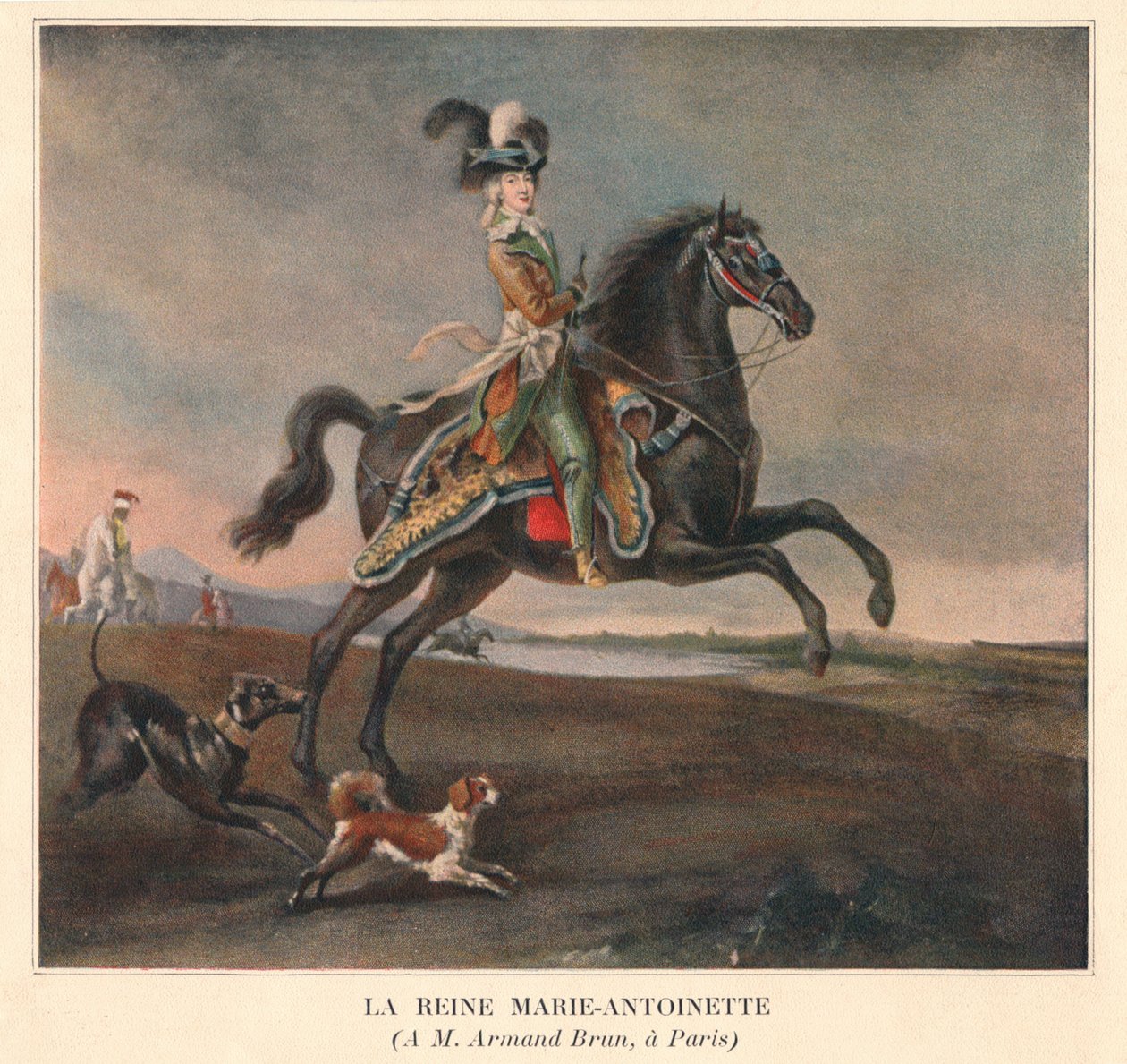 Kraliçe Marie-Antoinette, 1783. by Unbekannt