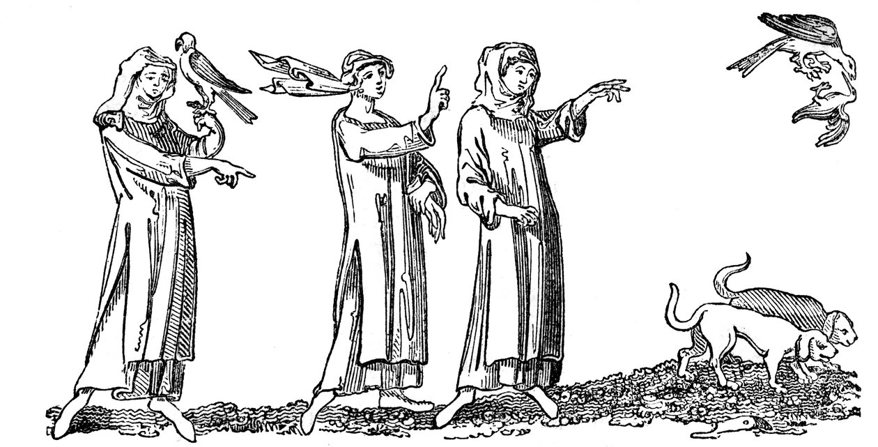 Hanımlar Hawking, 14. yüzyıl, 1833 by Unbekannt