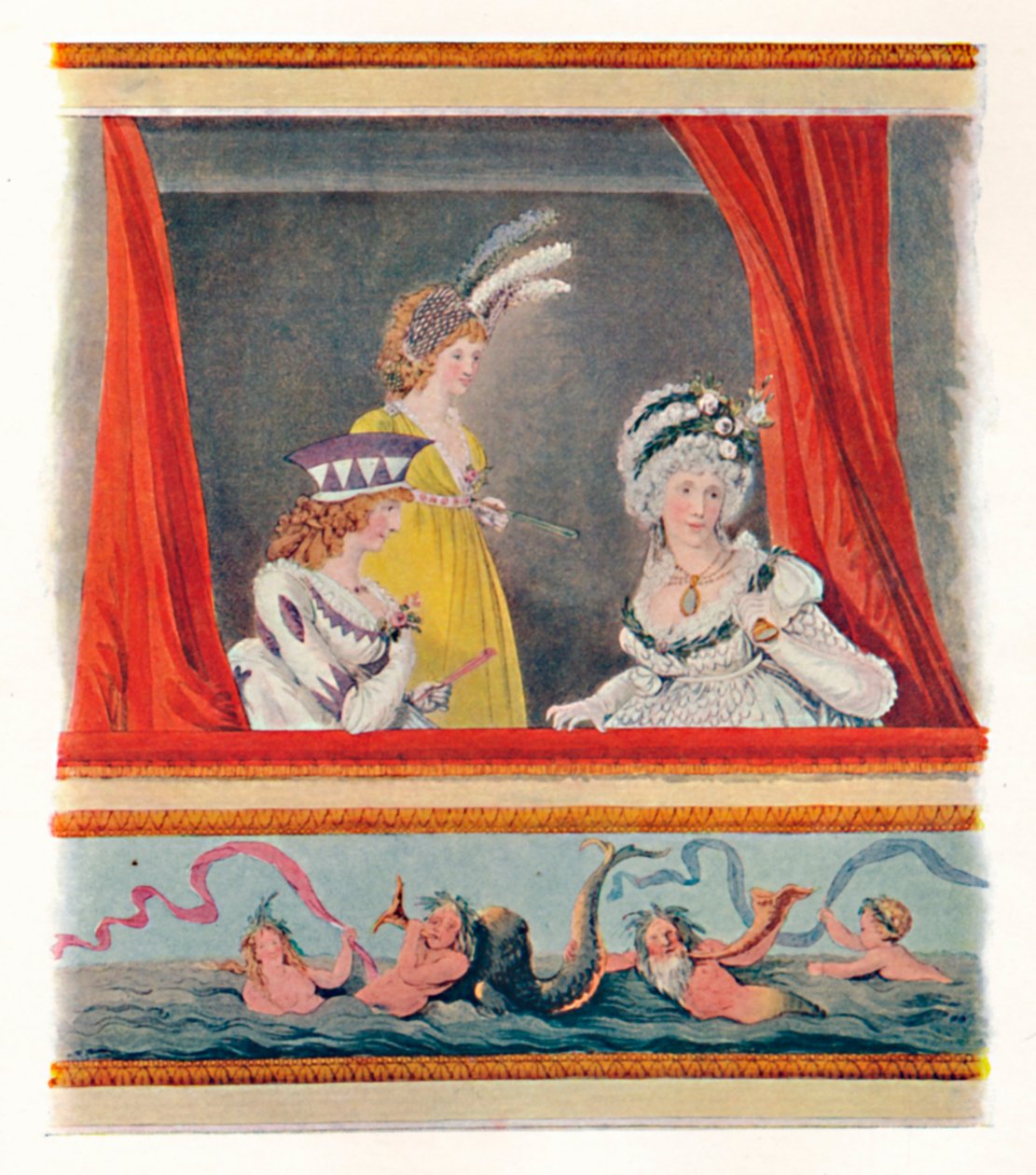 Abiye Giyen Bayanlar, 1796, 1904 by Unbekannt