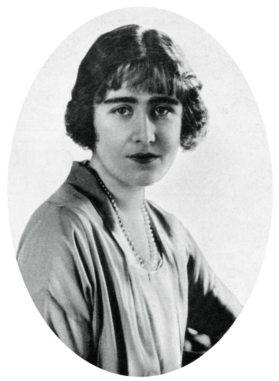 Leydi Elizabeth Bowes-Lyon, 1923, 1937 by Unbekannt