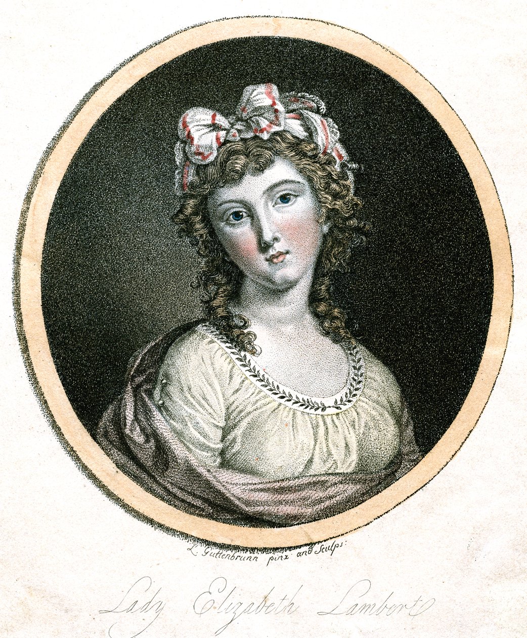 Leydi Elizabeth Lambert, 1750-1820 by Unbekannt