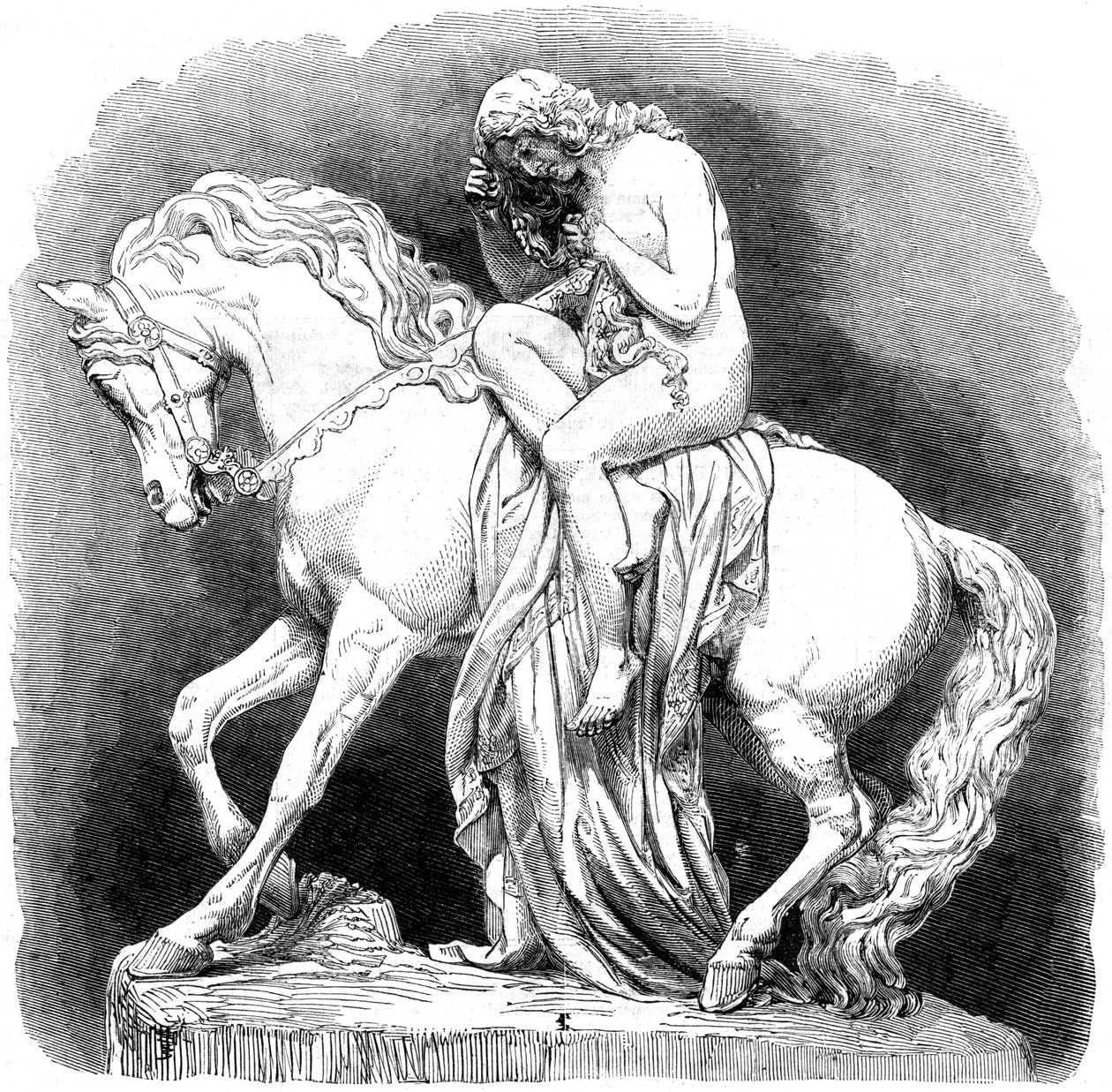 Leydi Godiva, 1861 by Unbekannt