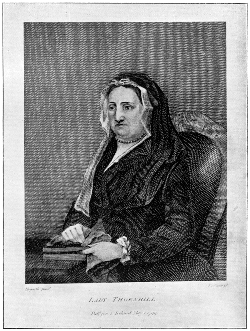 Leydi Thornhill, 1799 by Unbekannt