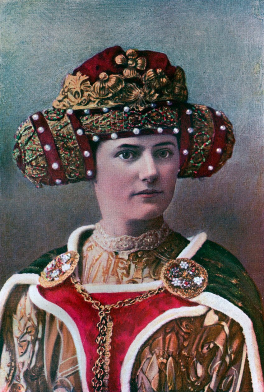 Bayan başlık, 14. yüzyıl, 1910 by Unbekannt