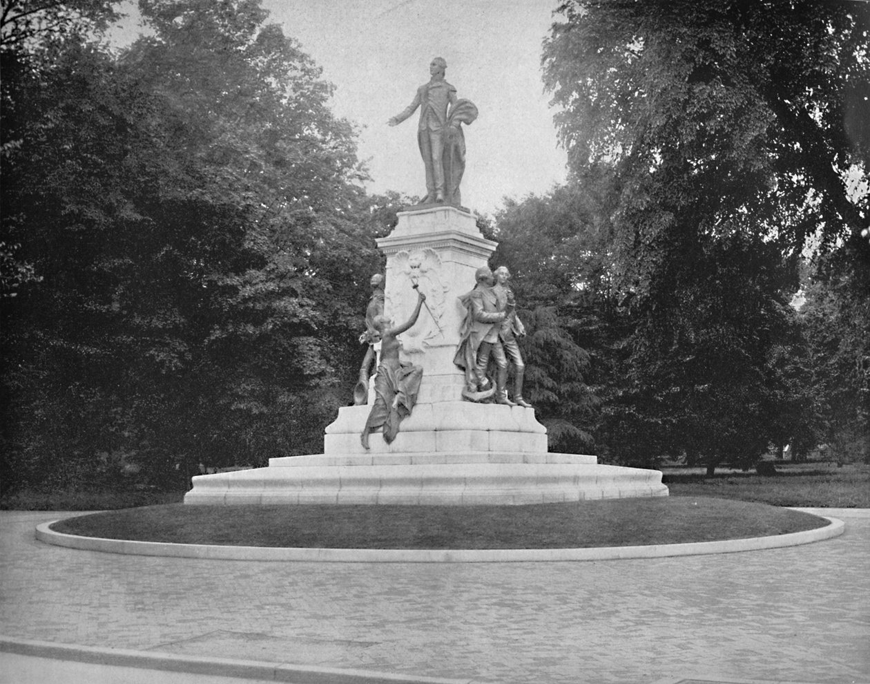 Lafayette Heykeli, Washington, DC, c1897. by Unbekannt