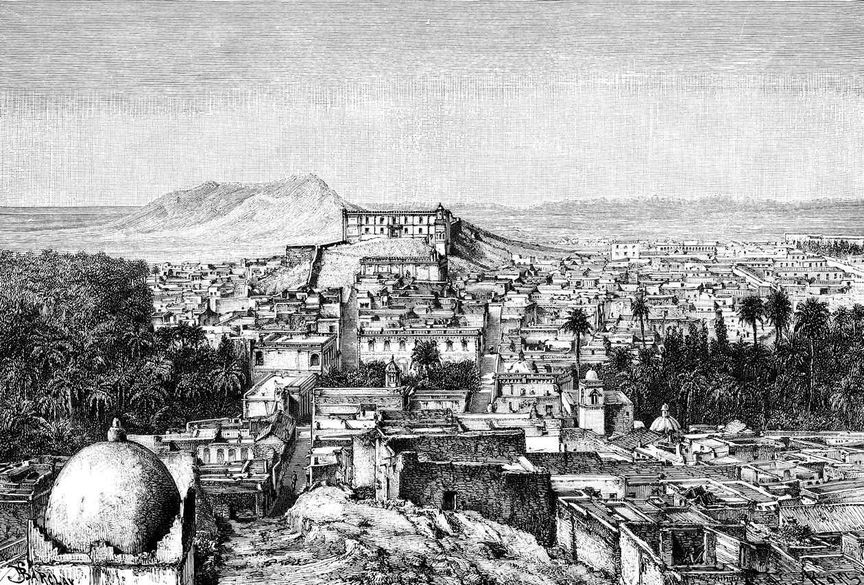 Laghouat, Cezayir, 1895 by Unbekannt