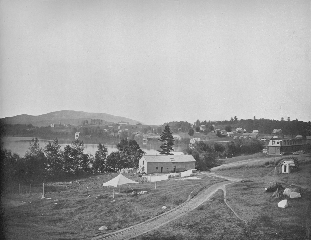 Lake Placid, Adirondacks, New York, c1897. by Unbekannt