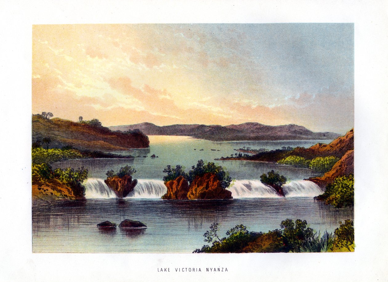 Victoria Nyanza Gölü, c1840-1900 by Unbekannt